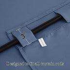RYB HOME Small Window Curtains - Image 3