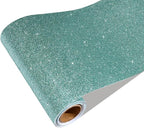 CRE8TIVE Light Teal Glitter Wallpaper Border Sparkle Glitter Wallpaper Stick by CRE8TIVE