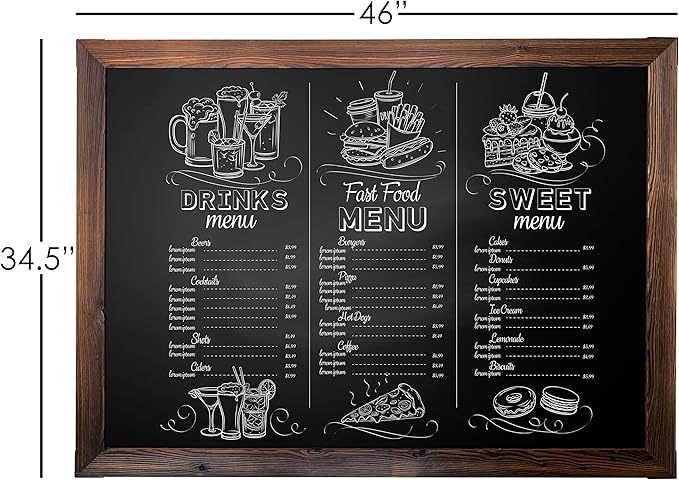 Loddie Doddie Magnetic Chalkboard - 46 in x 34.5 in - Image 3