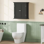 ChooChoo Bathroom Wall Cabinet Set of 2, Over The Toilet Space Saver Storage - Image 7