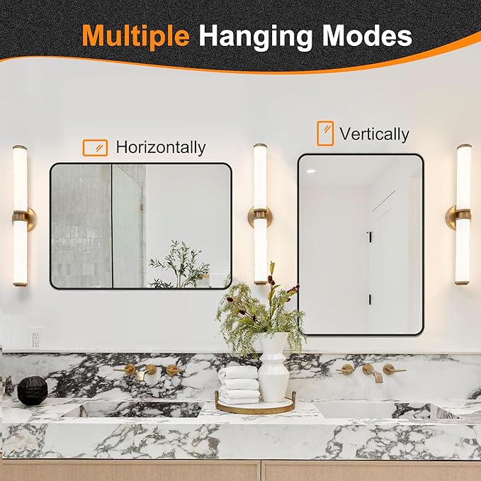 Delma Bathroom Vanity Mirror, High-Definition Bathroom Mirror, Versatile - Image 7