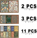 ANERZA 16 PCS Framed William Morris Wall Art Decor, Floral Wall Prints - Image 2