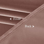 NICETOWN Dusty Pink Velvet Curtains 108 inch Long 52 inch Wide, Luxury and Soft - Image 9