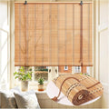 Bamboo Blinds 72x48 inch Bamboo Roman Shades by Unknown