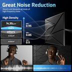 18 Pack Acoustic Panels with Self-Adhesive, Sound Panels High Density, - Image 5