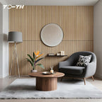 TO-TH Wood-Look Acoustic Panel, 4 Pack 47.2” x 23.6” Soundproof Wall Panels - Image 6