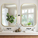 FICTOR Bathroom Vanity Mirror for Wall, 2 Pack 26" x 38" Rectangle Bathroom by FICTOR