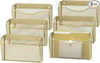 MINDEPOT Wall File Organizer, Hanging Wall Mounted File Folder Binder Holder by MINDEPOT