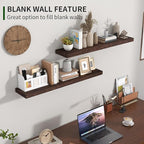 Marsmiles Wood Floating Shelves - Image 6
