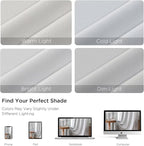 CUCRAF Blackout Curtains Room Darkening Window Curtain Panels, Rod Pocket - Image 4
