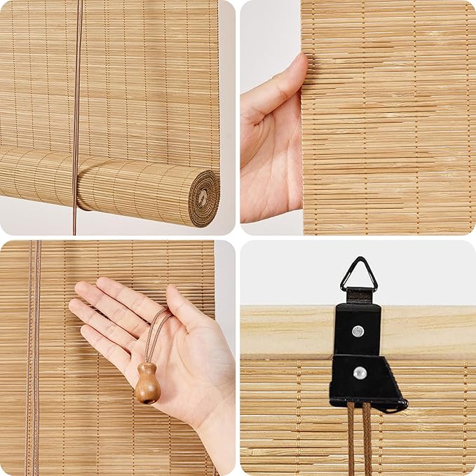 Bamboo Shades for Indoor Windows - Image 3