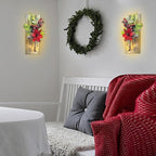 Mason Jars Sconce Decor Rustic Wall Sconces Handmade Wall Art Hanging Design - Image 3