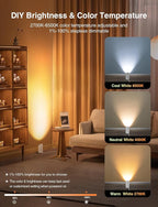 SUNVIE Smart Floor Can Light 5W RGBW Color Changing Up Lights Indoor - Image 4