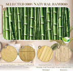 Juexica 2 Pcs Natural Bamboo Wall Panel - Image 3