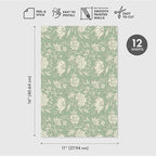 Main Street Peel and Stick Wallpaper Eco-Friendly Sheets 12 Pack, 11 X 16 Inch - Image 2