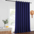 NICETOWN Blackout Curtains for Sliding Glass Door Room Divider Noise Reduce - Image 8