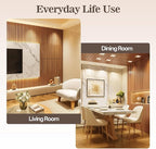 6 Pack Wood Panels for Wall, 47.24" x 12.79" Acoustic Wood Slat Wall Panel for - Image 3