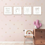 LARTSFRO Coquette Beige Bow Jesus Wall Art Decor Posters, Inspirational Bible - Image 3