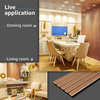Art3d 4-Piece Wood Slat Acoustic Panels - Image 5