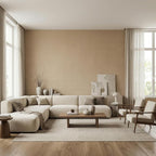 WADILE Grasscloth Peel and Stick Wallpaper 15.7in x 78.7in, Textured Contact - Image 3