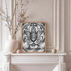 Poster Master Vintage Tiger Face Print - Image 5