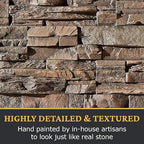 AZ Faux High-Density Polyurethane Faux Stone Flush Outside Corner - Image 6