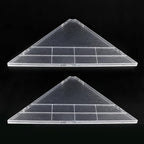 evron Corner Mounting Shelf Set of 2 – Easy to Install Floating Wall Shelves - Image 5