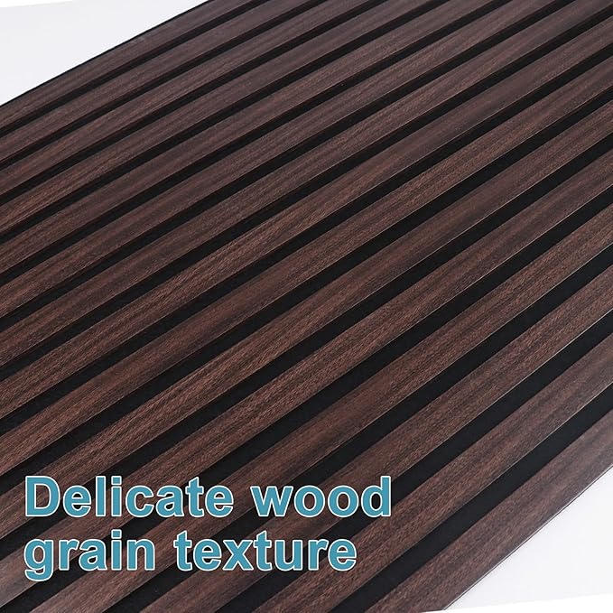 Wood Slat Acoustic Wall Panels-3D Fluted Sound Absorbing Panel - Image 5