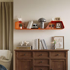 Sttoraboks Floating Wall Shelves Set of 3, Metal Mounted Shelf - Image 9