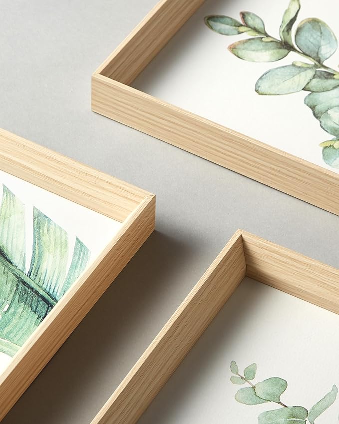 Framed Wall Art, Minimalist Botanical Canvas Wall Art - Image 2