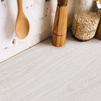 White Wood Contact Paper for Cabinets/Drawers Wood Grain Peel and Stick - Image 4