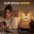 L LOHAS LED Night Light, 2 Pack Night Lights Plug into Wall, 3000K Soft White - Image 5
