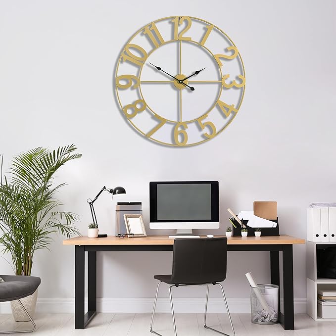 Sorbus Large Wall Clock for Living Room Decor - Image 8