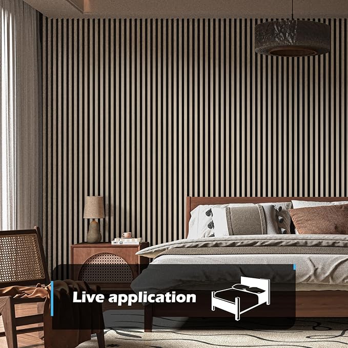 Art3d 2-Pack 48" x 24" Acoustic Wood Panels - Image 2