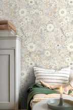 Wallpaper Peel and Stick Floral Wall Paper Removable Waterproof - Image 7