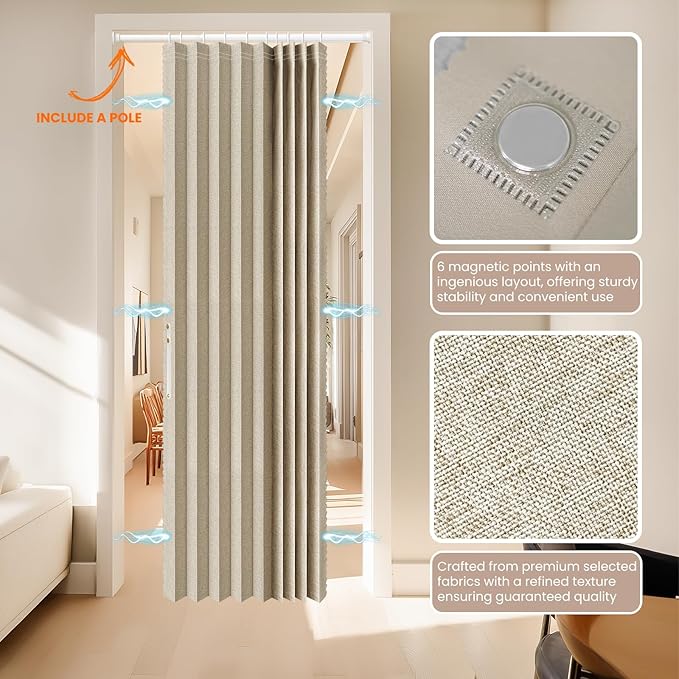 AJAZZ Blackout Accordion Door - Image 9