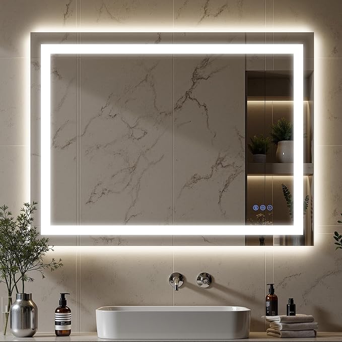 Antok 30"x 36" LED Bathroom Mirror - Image 2