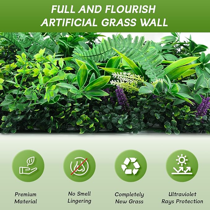 Artificial Grass Wall Panels 20x20 - Image 4