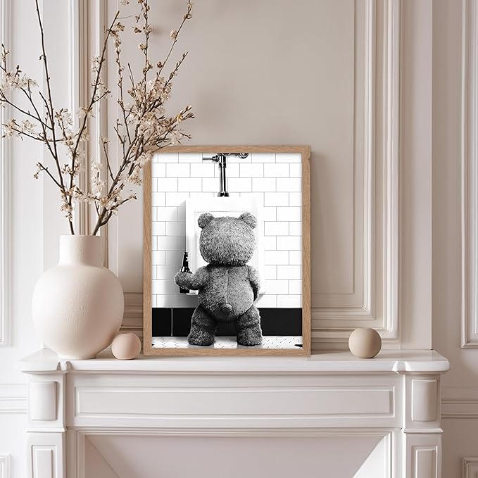 Poster Master Funny Teddy Bear Print - Image 5