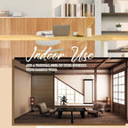 Juexica 1 Pcs Natural Bamboo Wall Panel - Image 4