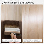 Homeforia 24 inch Wood Floating Shelves, High End Solid Natural Wood 24inch - Image 9