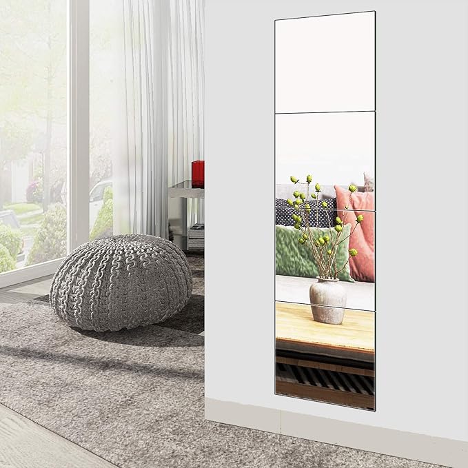 Ruomeng Full Length Wall Mirror Tiles, Living Room - Image 2