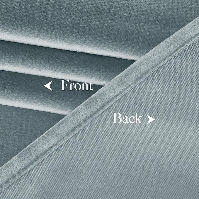 NICETOWN Velvet Curtains 84" Length - Image 8