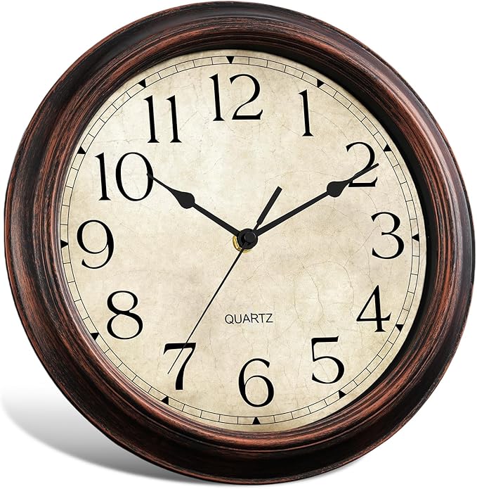 KECYET Wall Clock 10 Inch Battery Operated Silent Non-Ticking Analog Wall - Image 2