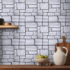 Commomy 3D Faux Stone Wall Panel Peel and Stick Wall Tiles - Image 8