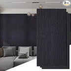 KASARO 3D Faux Stone Wall Panels, Flowstone Wall Covering Panels Accent by KASARO