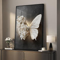 Large Framed Modern Black and White Wall Art, Contemporary Black Prints by Cuspin