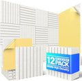 12 Pack Sound Proof Foam Panels by Unknown