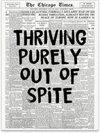 noxozoqm Black And White Newspaper Poster Fashion Fun Motivational Quote Wall by Unknown