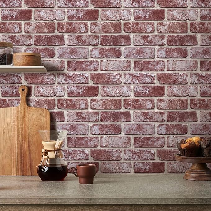 Commomy 3D Brick Wall Panels Peel and Stick - Image 8